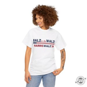 Balz To The Walz Harris Walz Shirt Kamala Harris Tim Walz President 2024 Political Shirt Tee Presidential Election 2024 Funny Political Shirt giftyzy 5