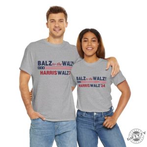 Balz To The Walz Harris Walz Shirt Kamala Harris Tim Walz President 2024 Political Shirt Tee Presidential Election 2024 Funny Political Shirt giftyzy 6