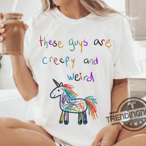 Creepy And Weird Shirt Tim Walz Shirt Vote Kamala Harris Shirt 2024 Election Shirt Trump Is Weird T Shirt trendingnowe 2