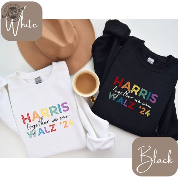 Harris Walz 2024 Together We Can Election Shirt giftyzy 4