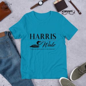 Harris Walz Laser Loon Weird Campaign Shirt giftyzy 5