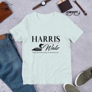 Harris Walz Laser Loon Weird Campaign Shirt giftyzy 6