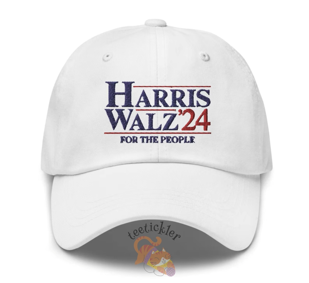 Harris Walz Hat Kamala Harris Hat Madam President Kamala Harris Cap Elect Harris Election 2024 Hat For The People Tim Walz Hat trendingnowe 1 1