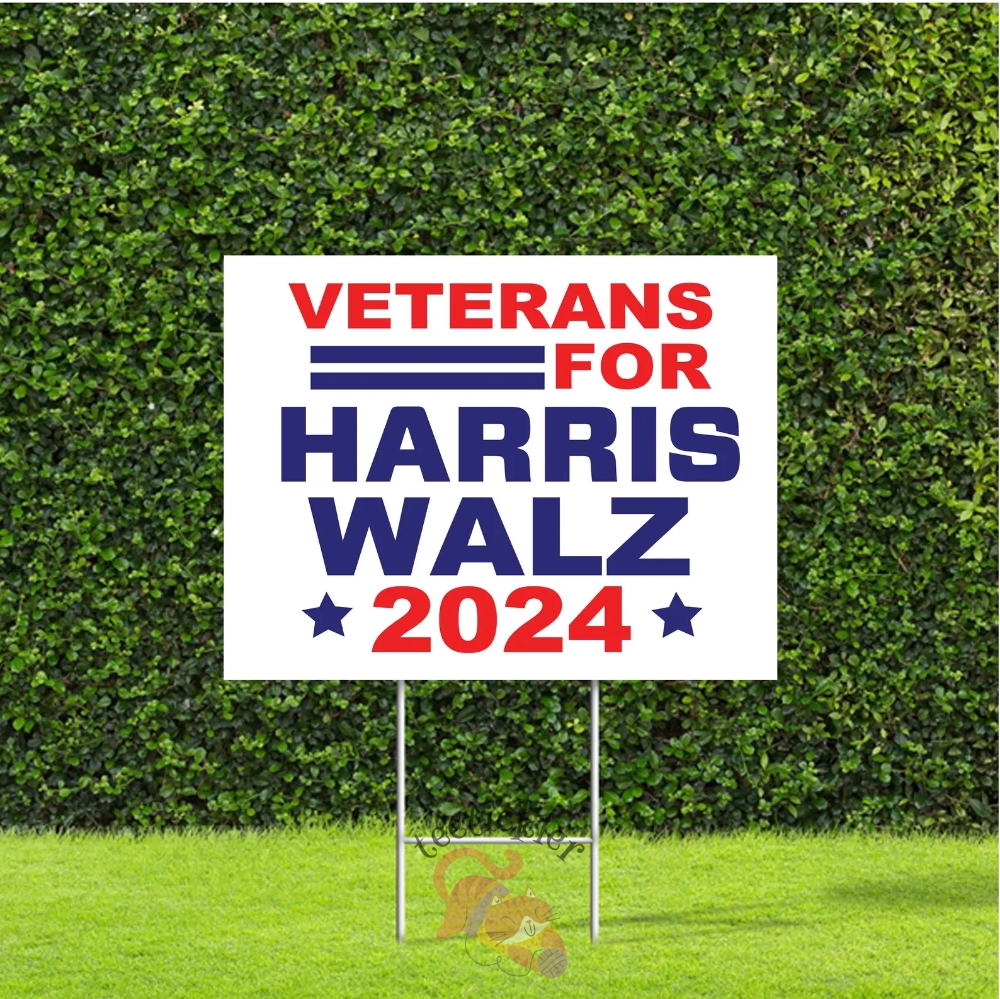 Harris Walz 2024 Yard Sign Vote Kamala Harris Yard Sign Dont Be Weird Tim Walz Kamala Harris Sign Tim Walz Yard Sign 18X24in