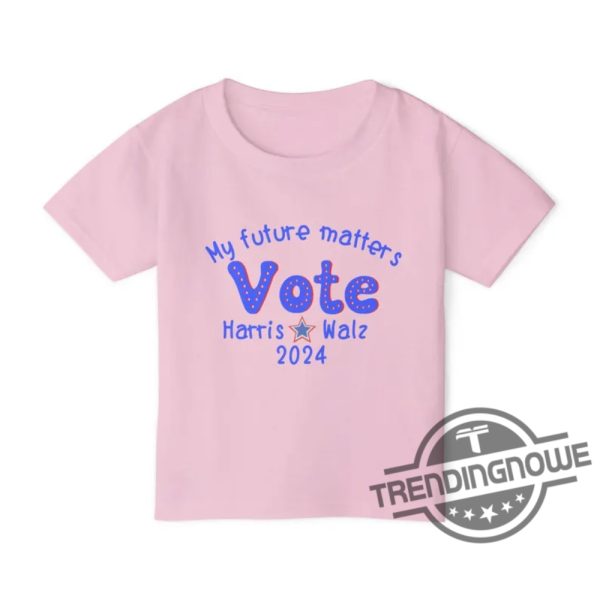 Harris Walz 2024 Toddler T Shirt My Future Matters Shirt For Kids Vote For Harris For President 2024 Presidential Election 2024 trendingnowe 4