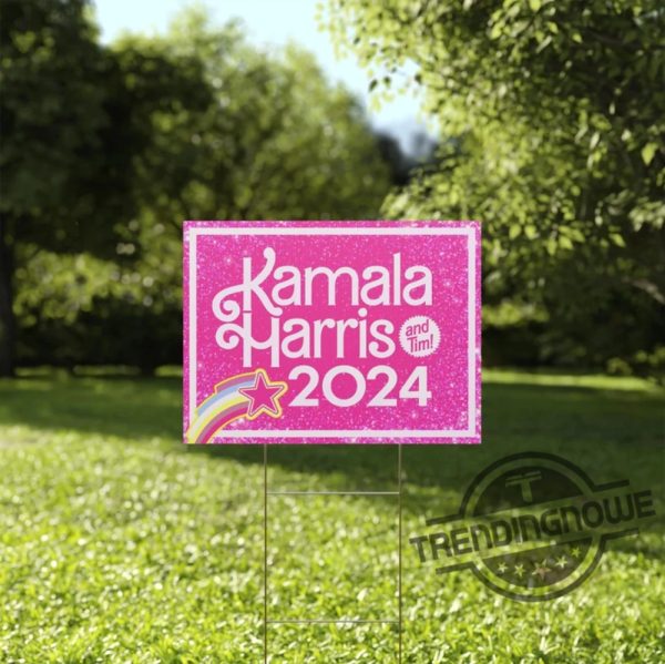 Kamala Harris Tim Yard Sign Kamala Harris Tim Walz 2024 Yard Sign Harris Walz Yard Sign trendingnowe 1