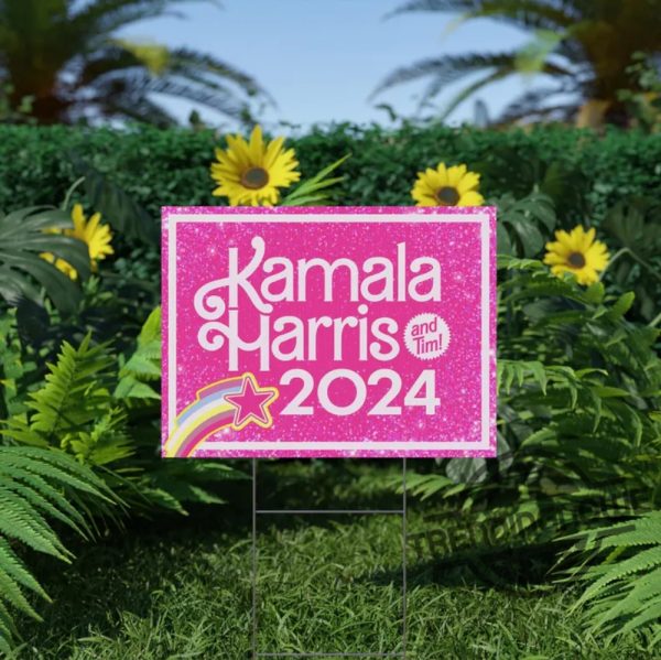 Kamala Harris Tim Yard Sign Kamala Harris Tim Walz 2024 Yard Sign Harris Walz Yard Sign trendingnowe 4