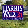 Harris Walz For The People Yard Sign Harris Walz 2024 Yard Sign Kamala Harris Yard Sign Tim Walz Election Sign Harris Walz Sign trendingnowe 1