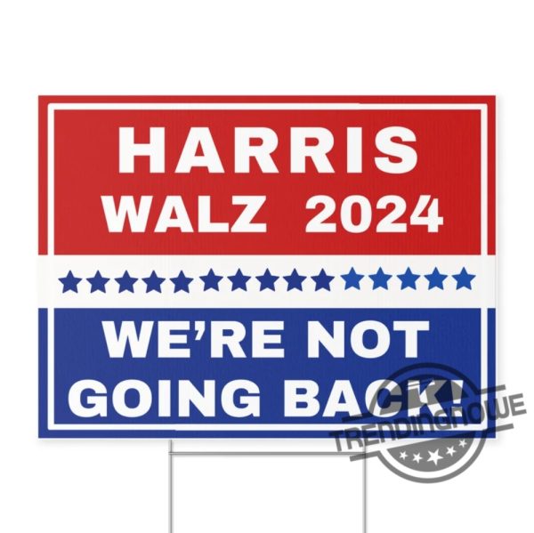 Harris Walz Yard Sign 18X24in Harris Walz 2024 Yard Sign Kamala Harris Yard Sign Tim Walz Election Sign Harris Walz Sign trendingnowe 4