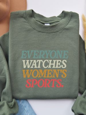 Everyone Watches Womens Sports T Shirt Everyone Watches Womens Sports Shirt revetee 5