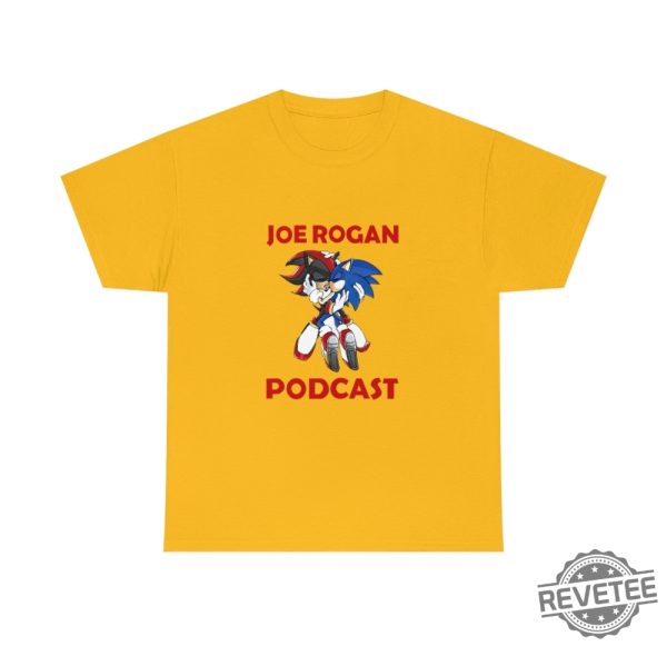 Joe Rogan Podcast Sonic T Shirt Joe Rogan Podcast Sonic Shirt revetee 2