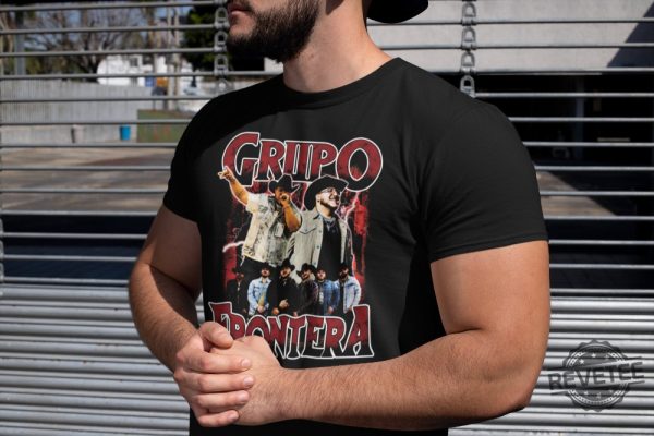 Grupo Frontera Vintage Look Tshirt Playera Regional Mexicano Un X100to Bad Bunny No Se Va Popular Regalo Gift Latino Mujer Hombre revetee 1