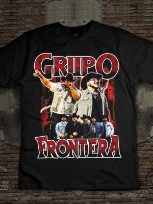 Grupo Frontera Vintage Look Tshirt Playera Regional Mexicano Un X100to Bad Bunny No Se Va Popular Regalo Gift Latino Mujer Hombre revetee 2