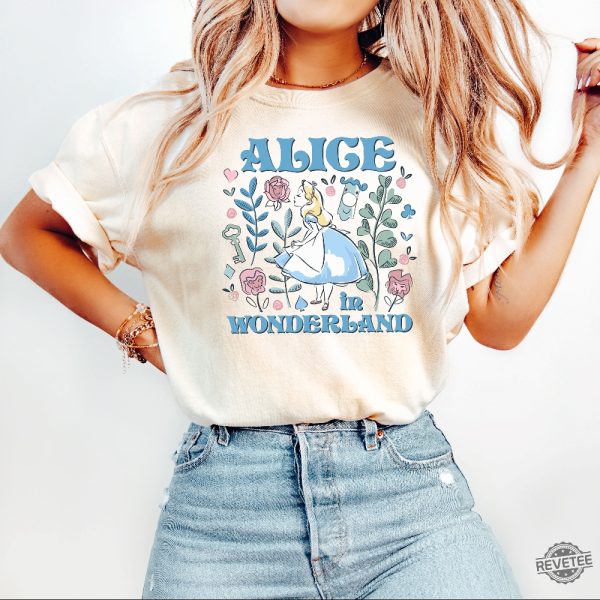 Alice In Wonderland T Shirt Disney Alice Shirt Princess Alice Shirt Alice In Wonderland Shirt revetee 1