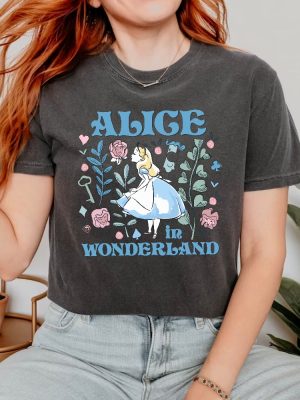 Alice In Wonderland T Shirt Disney Alice Shirt Princess Alice Shirt Alice In Wonderland Shirt revetee 3