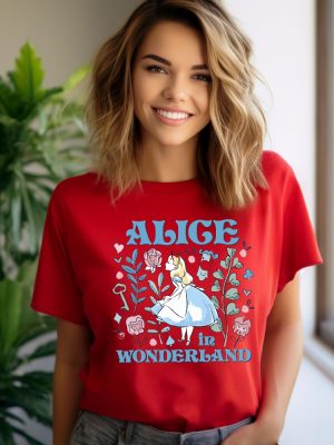 Alice In Wonderland T Shirt Disney Alice Shirt Princess Alice Shirt Alice In Wonderland Shirt revetee 4