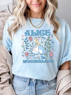 Alice In Wonderland T Shirt Disney Alice Shirt Princess Alice Shirt Alice In Wonderland Shirt revetee 5