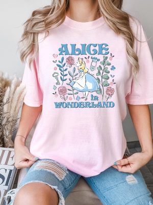 Alice In Wonderland T Shirt Disney Alice Shirt Princess Alice Shirt Alice In Wonderland Shirt revetee 6