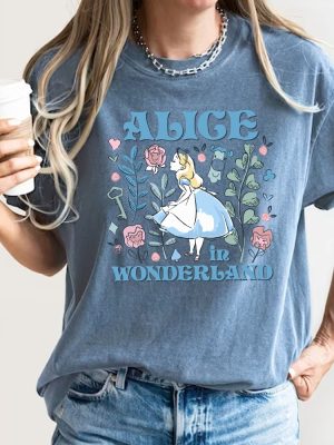 Alice In Wonderland T Shirt Disney Alice Shirt Princess Alice Shirt Alice In Wonderland Shirt revetee 7