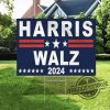 Kamala Harris Walz Yard Sign Election 2024 For Democracy Madam President Kamala For The People Yard Sign 18X24in Sign trendingnowe 1