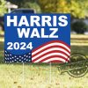 Kamala Harris Walz Yard Sign 18X24in Sign Kamala Harris Yard Sign Weatherproof Yard Sign With Stakes trendingnowe 1