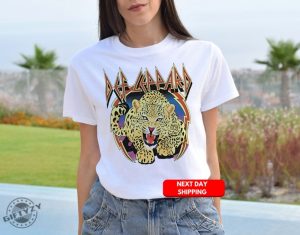 Band Def Leopard Gift Teen Popular Rock Shirt giftyzy 6