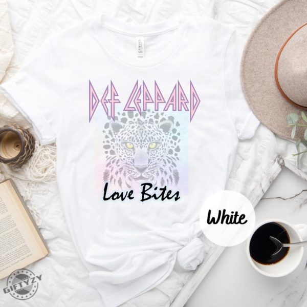 Def Leppard Love Bites Shirt Def Leppard Tshirt Band Hoodie Band Sweatshirt Concert Shirt giftyzy 2