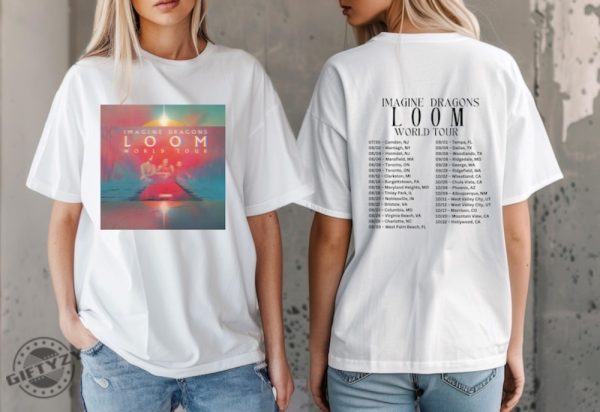 Imagine Dragons Loom Tour 2024 Shirt Imagine Dragons 2024 Concert Tshirt Imagine Dragons Band Fan Gift Imagine Dragons Band Merch giftyzy 1