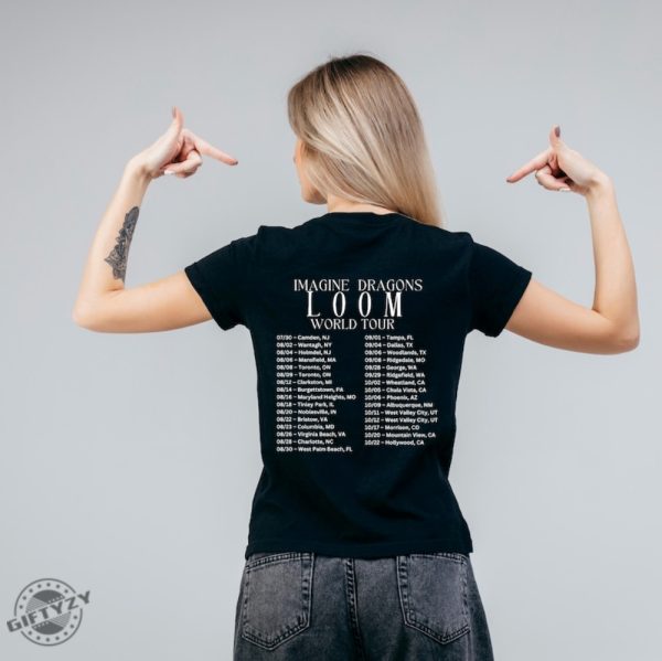 Imagine Dragons Loom Tour 2024 Shirt Imagine Dragons 2024 Concert Tshirt Imagine Dragons Band Fan Gift Imagine Dragons Band Merch giftyzy 2