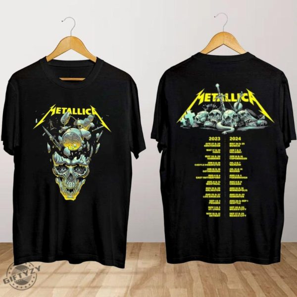 Metallica Metal Band M72 Tour 2024 Shirt Metallica Tshirt Metallica Band Fan Sweatshirt 72 Seasons Tour Hoodie Metallica Tour Shirt giftyzy 1