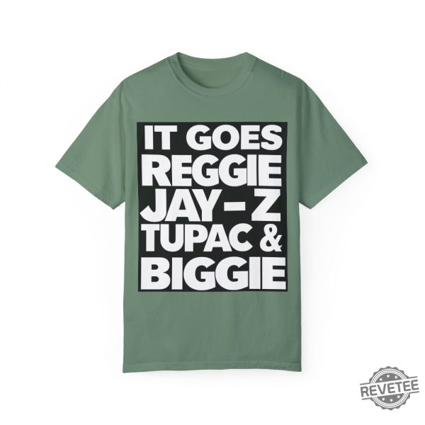 Reggie Jay Z Tupac And Biggie Eminem Lyrics Reggie Jay Z Tupac And Biggie Shirt revetee 5