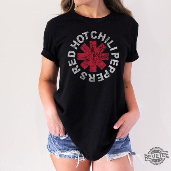 Red Hot Chili Peppers T Shirt Shirt Tshirt Band Tee Vintage Red Hot Chili Peppers T Shirt revetee 2