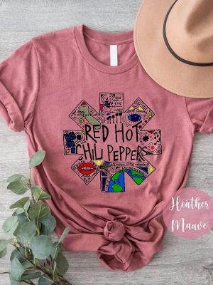 Red Hot Chili Peppers T Shirt Red Hot Chili Peppers Tour Shirt Red Hot Chili Peppers T Shirt revetee 2