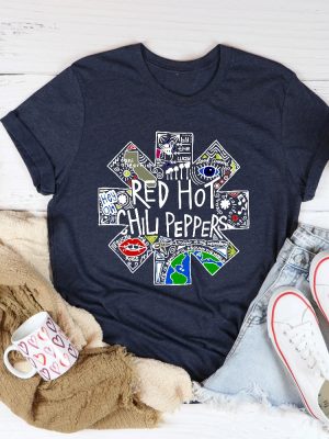 Red Hot Chili Peppers T Shirt Red Hot Chili Peppers Tour Shirt Red Hot Chili Peppers T Shirt revetee 3