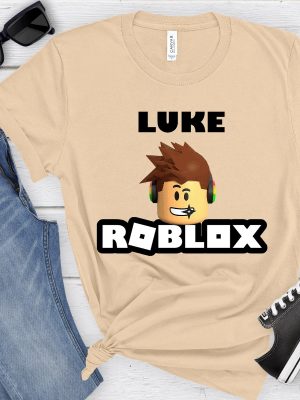 Custom Roblox Shirt Roblox Boy Tshirt Roblox Kids Tee Roblox Birthday Gift Roblox Shirt Template revetee 4