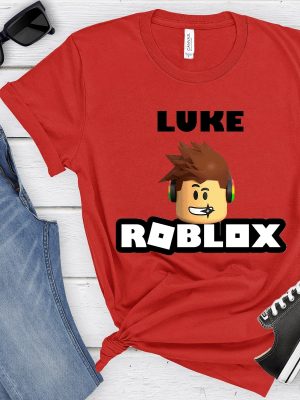 Custom Roblox Shirt Roblox Boy Tshirt Roblox Kids Tee Roblox Birthday Gift Roblox Shirt Template revetee 5