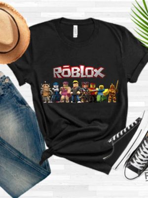 Roblox Shirt Roblox Boy Tshirt Roblox Kids Tee Roblox Birthday Gift Roblox Shirt Template revetee 2