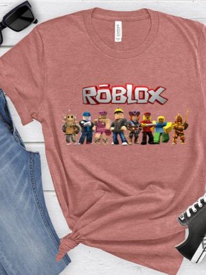 Roblox Shirt Roblox Boy Tshirt Roblox Kids Tee Roblox Birthday Gift Roblox Shirt Template revetee 3