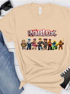 Roblox Shirt Roblox Boy Tshirt Roblox Kids Tee Roblox Birthday Gift Roblox Shirt Template revetee 5