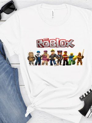 Roblox Shirt Roblox Boy Tshirt Roblox Kids Tee Roblox Birthday Gift Roblox Shirt Template revetee 6