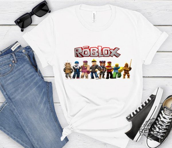 Roblox Shirt Roblox Boy Tshirt Roblox Kids Tee Roblox Birthday Gift Roblox Shirt Template revetee 6