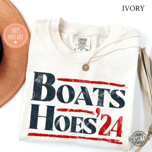 Boats And Hoes 2024 T Shirt Funny Election Shirt Election Day Shirt Boats And Hoes Shirt revetee 2