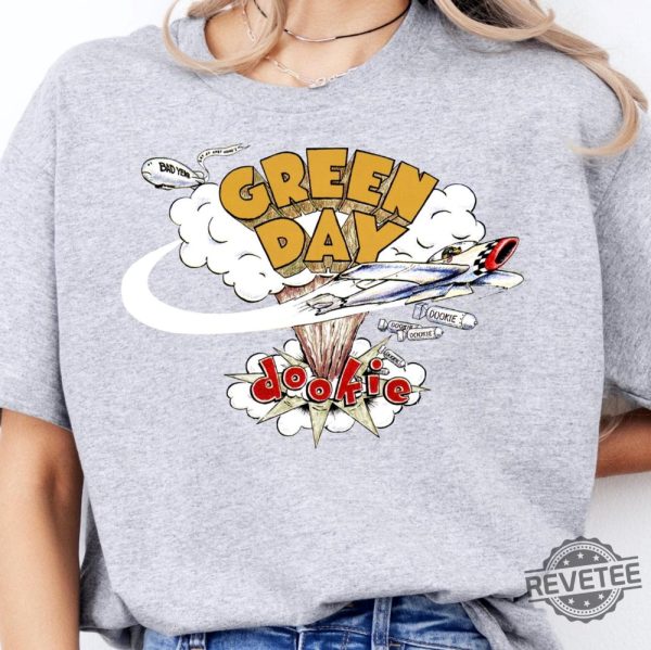 Green Day Dookie Album T Shirt Green Day Band Shirt Green Day Nimrod Shirt revetee 3