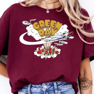 Green Day Dookie Album T Shirt Green Day Band Shirt Green Day Nimrod Shirt revetee 4