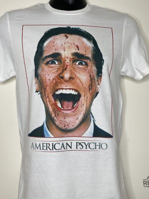 American Psycho Patrick Bateman Cult Shirt American Psycho Shirt revetee 2