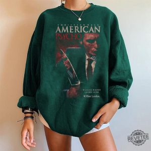 American Psycho T Shirt Vintage Horror Movie Shirt American Psycho Shirt revetee 2