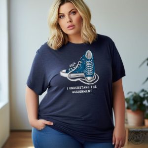 I Understand The Assignment Vote Blue Rally Sweatshirt Kamala Harris Sneakers And Pearls Hoodie Save Democracy Tshirt Plus Sizes 2024 Activist Shirt giftyzy 4