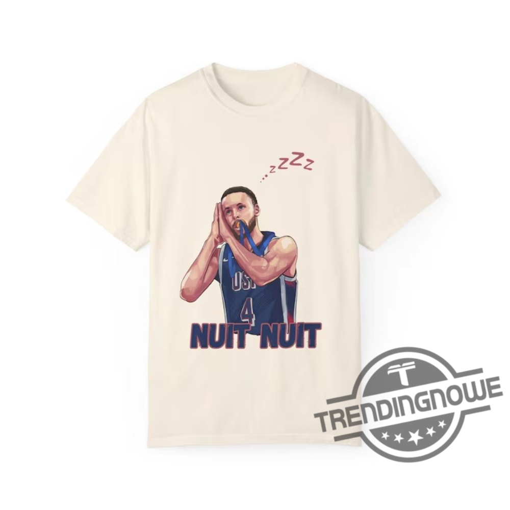 Nuit Nuit T Shirt V2 Steph Curry Night Night Shirt Nuit Nuit Hoodie Steph Curry Nuit Nuit Shirt Curry Shirt