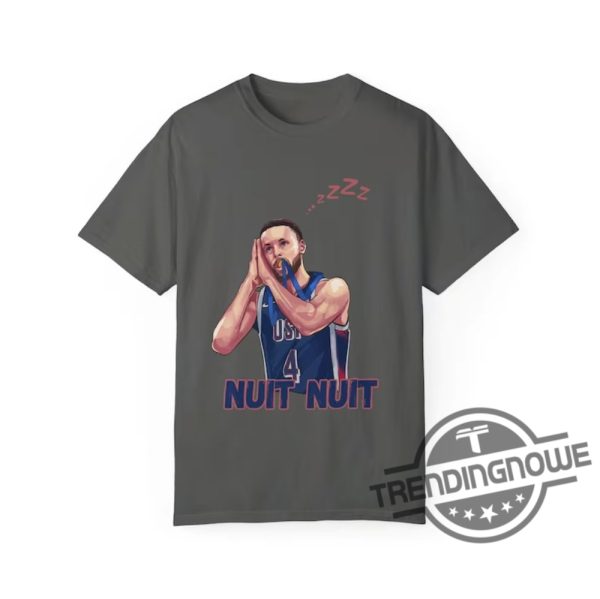 Nuit Nuit T Shirt V2 Steph Curry Night Night Shirt Nuit Nuit Hoodie Steph Curry Nuit Nuit Shirt Curry Shirt trendingnowe 4