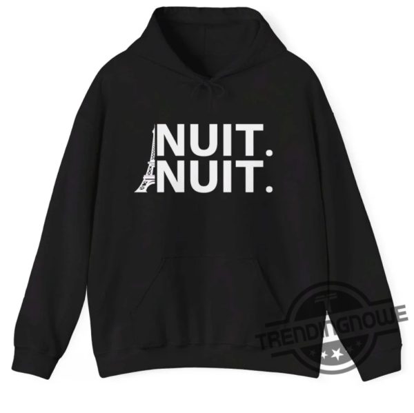 Nuit Nuit Hoodie Sweatshirt Nuit Nuit T Shirt Steph Curry Night Night Shirt Steph Curry Nuit Nuit Shirt Curry Shirt trendingnowe 3